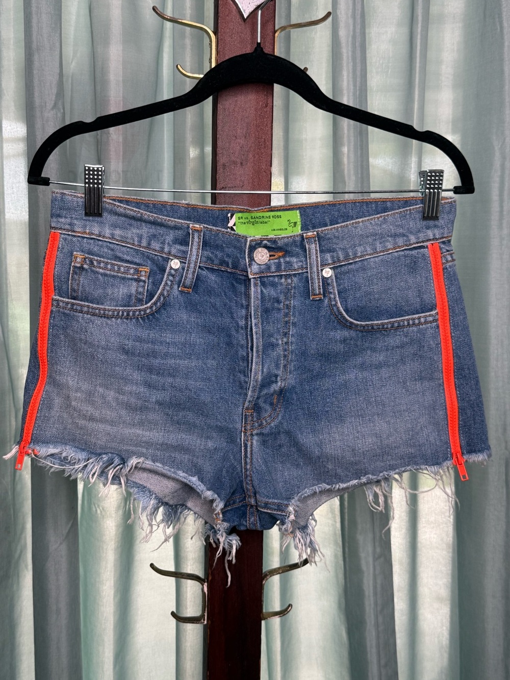 Sandrine Rose Denim Cut Off Shorts